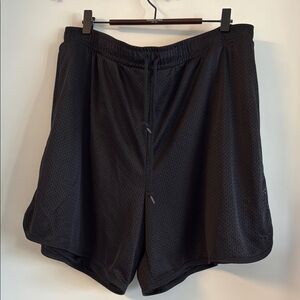 PINK VS Women’s Black Athletic Mesh Shorts size XXL